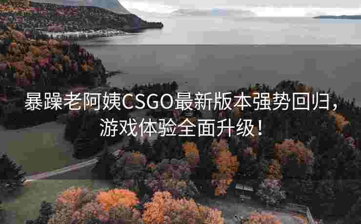 暴躁老阿姨CSGO最新版本强势回归,游戏体验全面升级! 暴躁老阿姨CSGO最新版本强势回归,游戏体验全面升级!